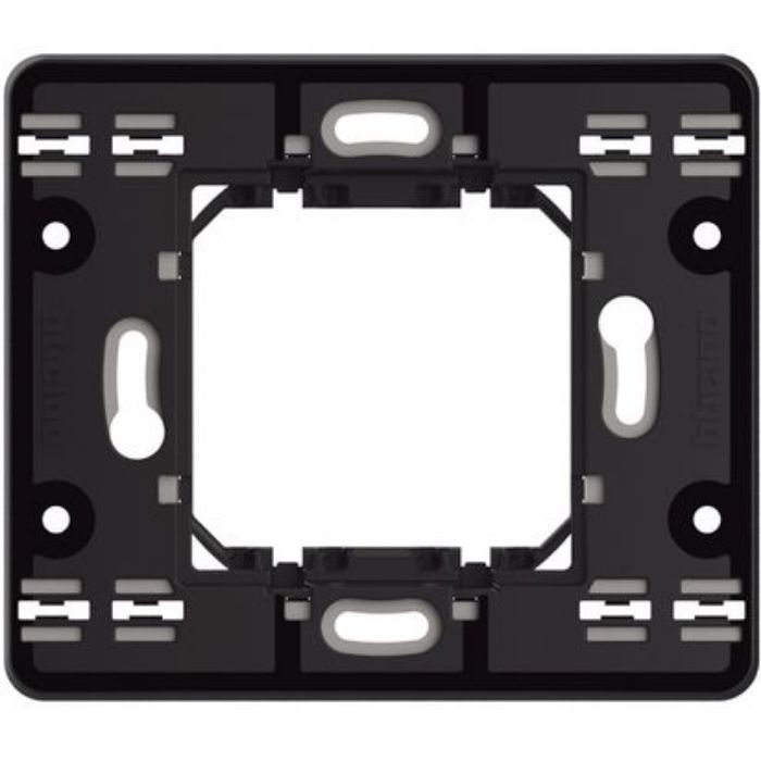 Supporto 2 moduli fissaggio con viti bticino 