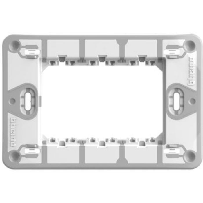 Supporto 3 moduli  fissaggio con viti bticino 