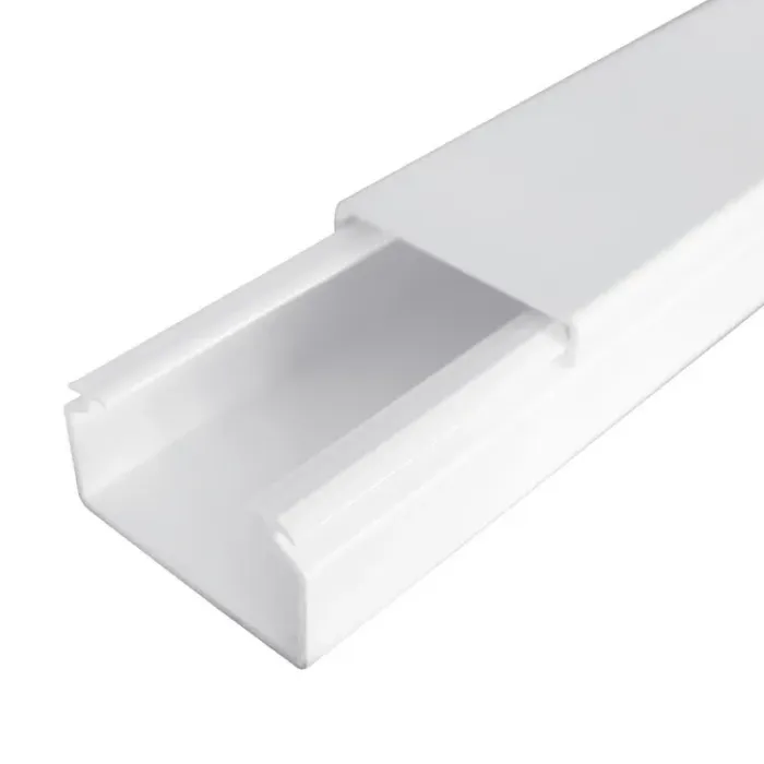 CANALA ELETTRICA BIANCA 22X10 LUNGHEZZA 2MT